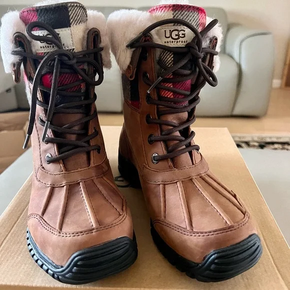 Womens Boots Ugg Adirondack Boot Ii Plaid UGG ADIRONDACK II PLAID